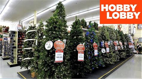 Maybe you would like to learn more about one of these? 4K CHRISTMAS SECTION AT HOBBY LOBBY - Christmas Shopping ...