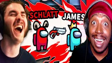 Reaction To I Went On An Among Us Date Jschlatt And James Charles