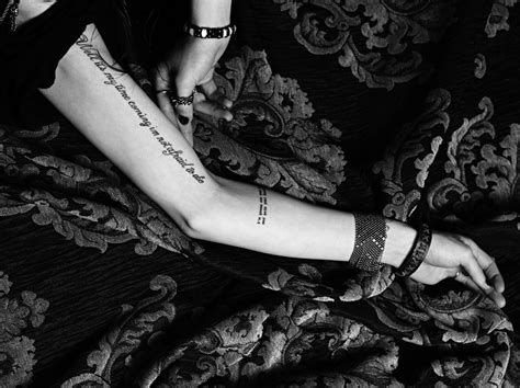 I mean i could see it, but realistically i think i checked it once when i first made the newsletter to test it. Frances Bean Cobain. LOVE her tattoos, great font. (With ...