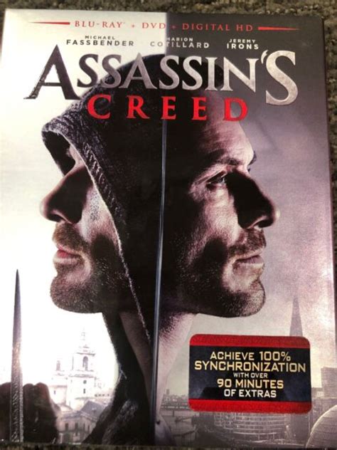 Assassins Creed Blu Raydvd 2017 2 Disc Set Includes Digital Copy