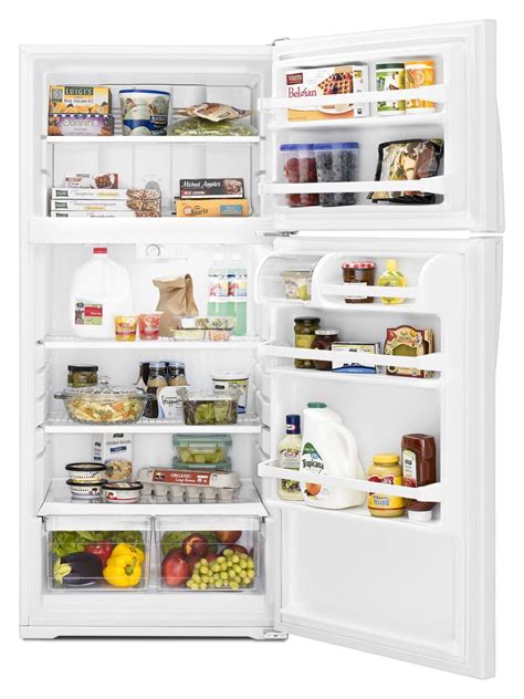 Whirlpool 16 Cu Ft Top Freezer Refrigerator With Improved Design