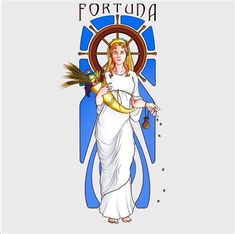 Fortunatyche Goddess Of Luck And Prosperity Me Digital 2021 R