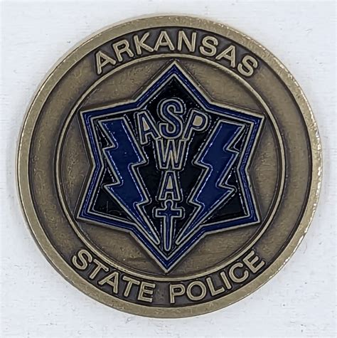 Arkansas State Police Challenge Coin – Rolyat Military Collectibles