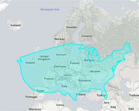 This Map Lets You Compare The Relative Size Of Countries