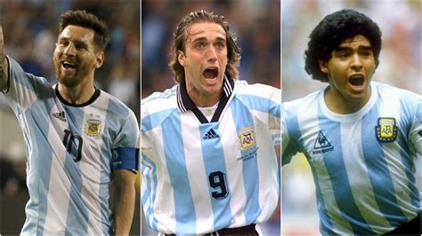 Quiénes Son Los Jugadores De La Selección Argentina Con Más Goles En
