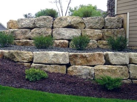 Brick, stone, or pavers can unify the edging with a patio or path. Top 40 Best Stone Edging Ideas - Exterior Landscaping Designs