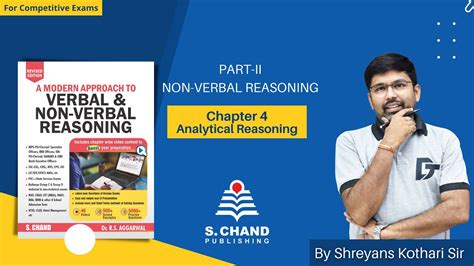 Analytical Reasoning Part II Non Verbal Reasoning Chapter 4