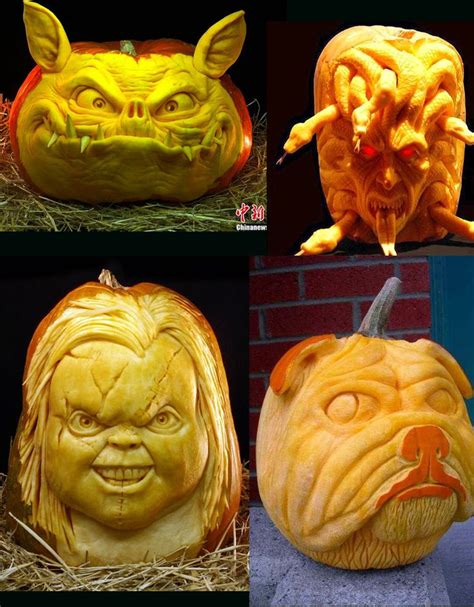Incredibly Detailed Pumpkins Carvings Pumpkin Carving Carving Jack