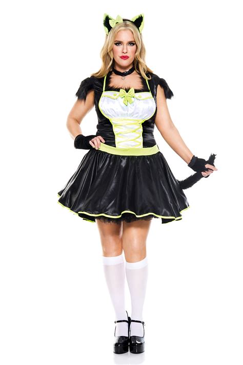 adult plus size furry cats meow women costume 43 99 the costume land