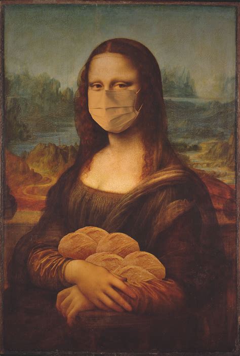 Download Mona Lisa With Mask Wallpaper Wallpapers Com