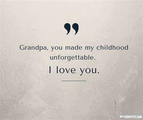 Quotes About Grandfathers
