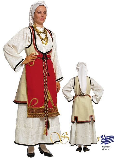 Sterea Hellas Woman Traditional Greek Costume Greek Traditional