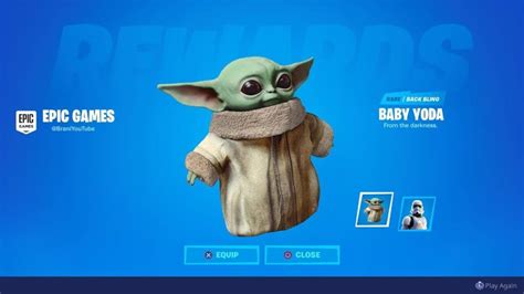 How To Get Baby Yoda Skin In Fortnite With The Mandalorian