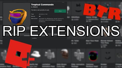 Roblox Disabled Extension Features Roblox Plus Btroblox Youtube