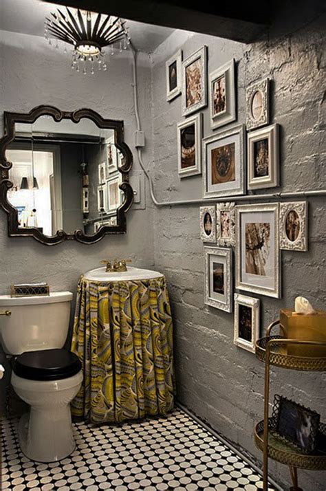 The fresh lime color and the round mirrors, tiles, sink and. 30 Small and Functional Bathroom Design Ideas For Cozy Homes