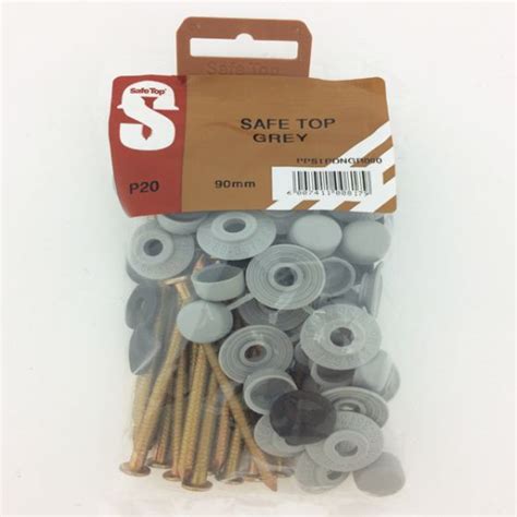 Safetop Nail With Grey 90mm 20