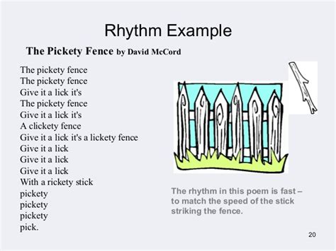 Rhythm Poems