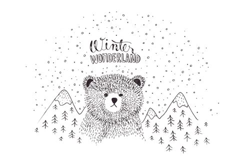 Winter Wonderland Illustration On Behance