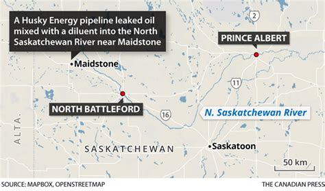 Husky Oil Spill Oil Spills Common In Saskatchewan Though Usually