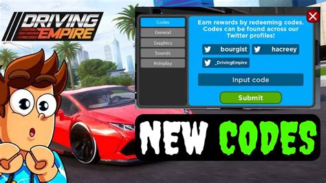 July New Driving Empire Codes Roblox Driving Empire Codes 2022