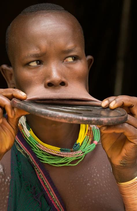 Ataye Eligidagnes Giant Lip Disc Is Worlds Biggest Facial Adornment