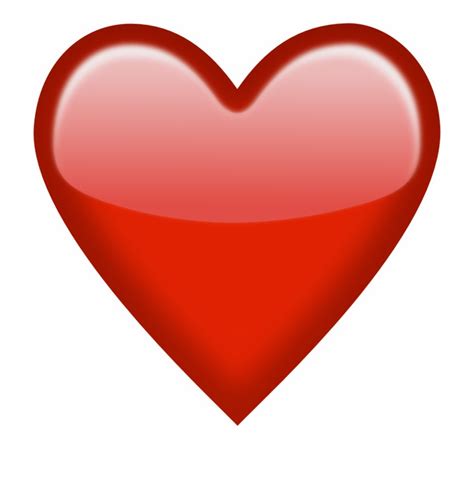 Emoji Emoticon Face Red Heart Emoji Png Clip Art Library