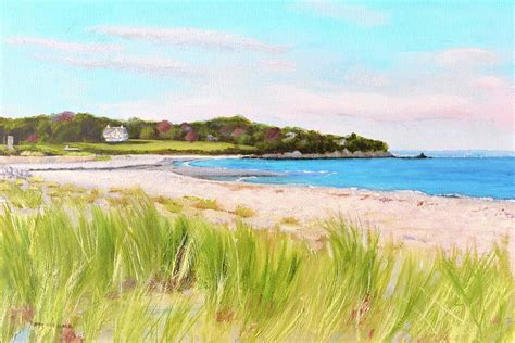 Third Beach Middletown Ri Newport Ri Painting By Patty Kay Hall Fine