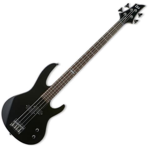 Disc Esp Ltd B 10 Electric Bass Guitar Black Gear4music