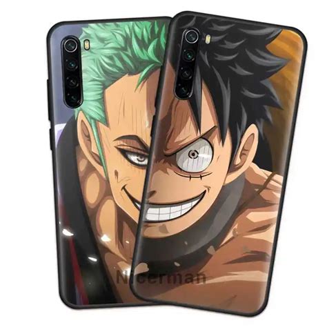 Yimaoc Zoro One Piece Monkey D Luffy Soft Silicone Phone Case For