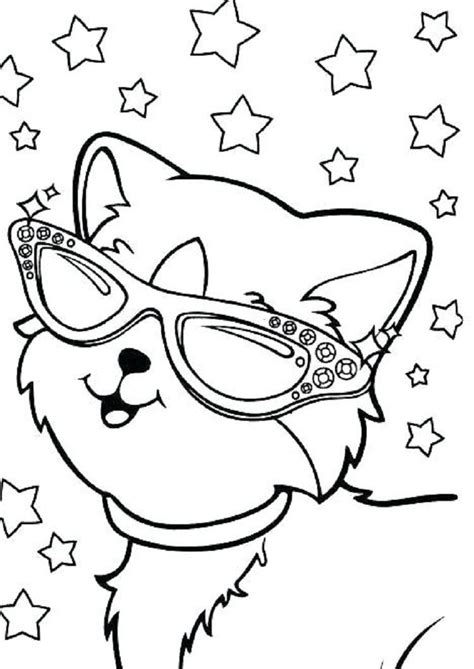 Unicorn Kitten Printable Coloring Pages - coloring pages