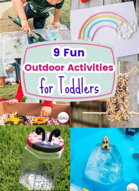 9 Fun Outdoor Acctivities For Toddlers And Preschoolers In 2020