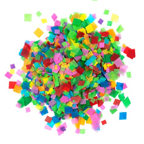 Rainbow Tissue Miniature Confetti 1 Pound Bulk — Ultimate Confetti Store