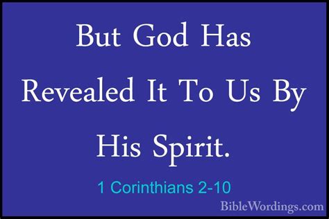 1 Corinthians 2 Holy Bible English