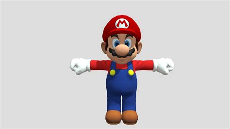 Mario From Super Mario 3D Model By DisneyEnvY Acfb021 Sketchfab
