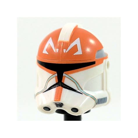 Lego Minifig Star Wars Clone Army Customs Rp2 332nd Rex Helmet