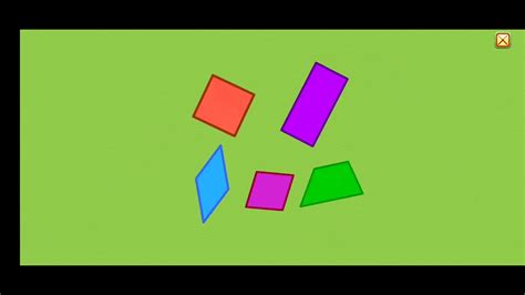 Starfall Geometry And Measurement Quadrilaterals Remastered Youtube