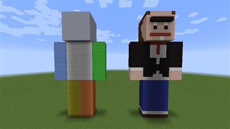 Character Statue Template Minecraft Map