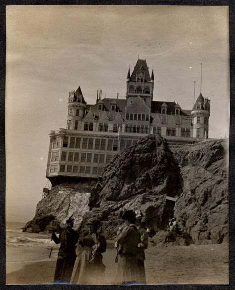 The Original Cliff House Of San Francisco Built In 1896 And Burned To