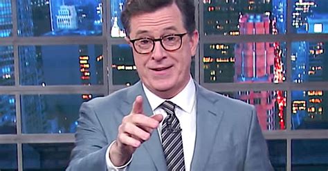 stephen colbert thinks he knows why donald trump bungled his budget huffpost entertainment