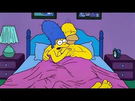 Homer And Marge Romantic Night And Snuggle Monsters Youtube