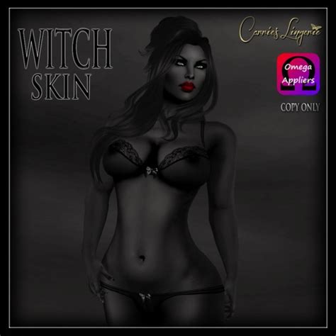Second Life Marketplace Cb~witch Skin Black