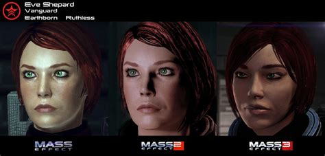Mass Effect 1 3 Character Evolution By Herrwidowmaker On Deviantart