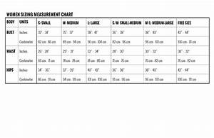 Toit Volant Sizing Measurement Chart In Inches Centimeter