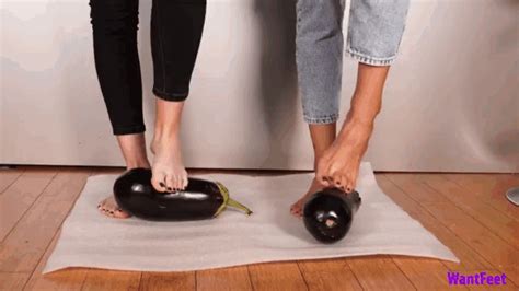 Barefoot Eggplant Crush By Fetish Ist On Deviantart