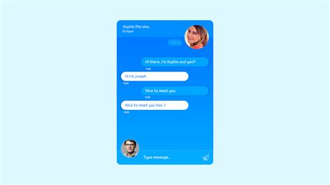 Chat Box On Behance