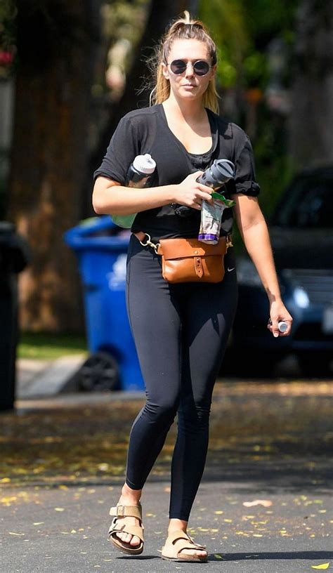 Elizabeth Olsen Leaves A Private Workout Session In La 09 10 2020 Celebmafia