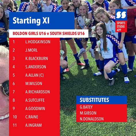 Today We Take On South Shields U16s Boldon Ca Girls U16