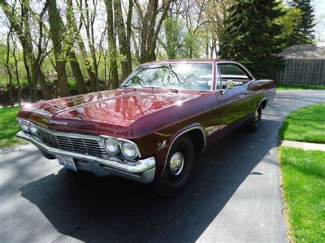 Buy Used 1965 Chevy Impala Ss 396 4 Speed In Northbrook Illinois