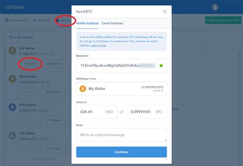 How To Transfer Bitcoin From Coinbase To Blockchain Wallet ...