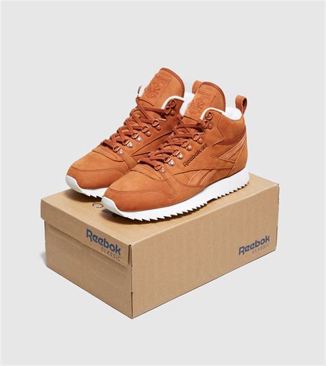 Lyst Reebok Classic Leather Mid Suede Size Exclusive In Brown For Men